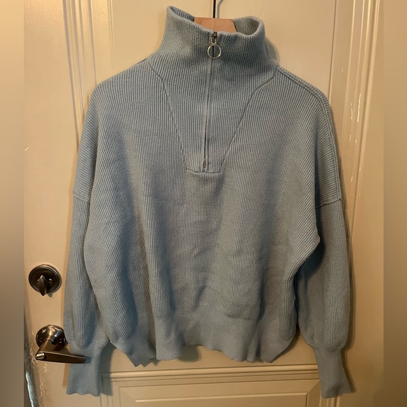 Knit Quarter Zip Pullover - Picture 5 of 7